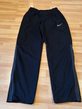 Nike Black Dri-FIT Athletic Track Pants